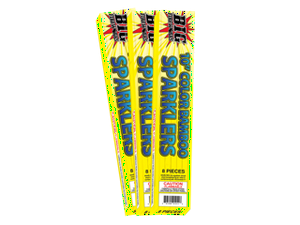 10" Color Bamboo Sparklers