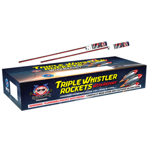Triple Whistler Rocket with Report